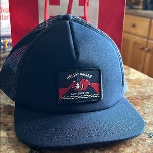 New Helly Hansen Dark Blue Mesh Cap